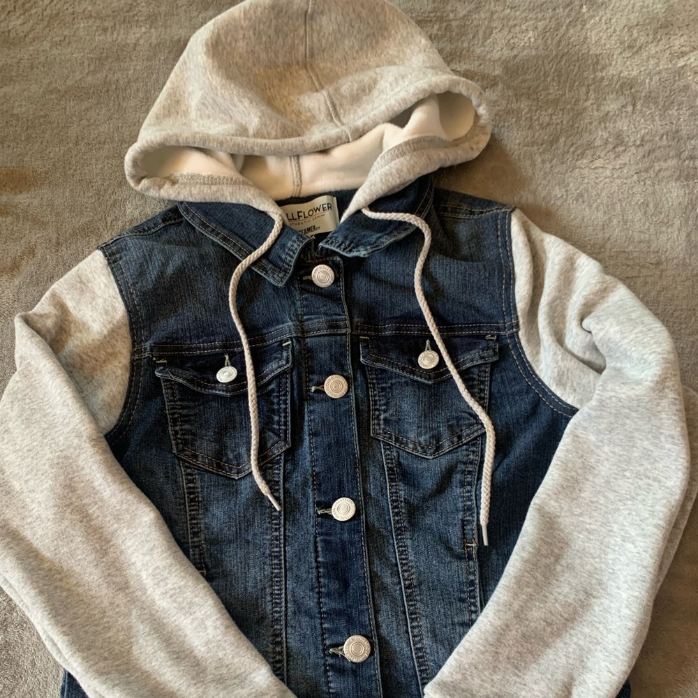 Wall Flower Juniors Jean Jacket